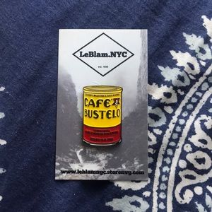 Café Bustelo Enamel Pin
